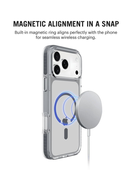 Clear MagSafe Phone Case Cover For iPhone 17 Pro Max