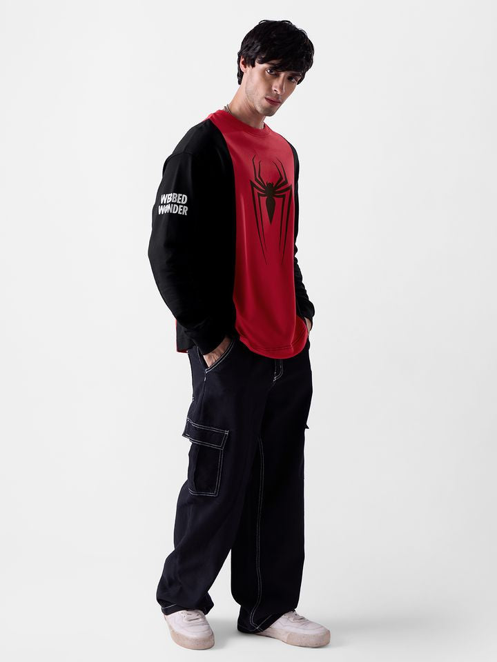 Oversized Spider-Man Icon Sweatshirt | Marvel Pullover